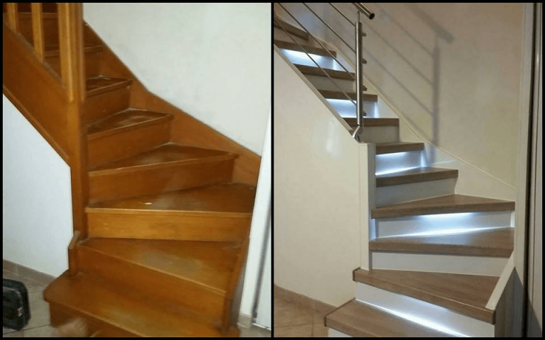 Comment customiser  un escalier  en bois Coup de coeur 